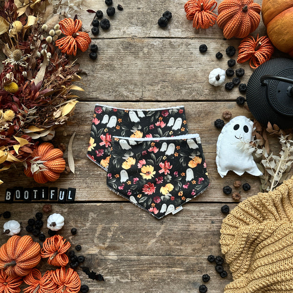 Dark Bootiful Blooms Dribble Bib | Ready To Post