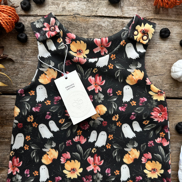 Dark Bootiful Blooms Long Romper