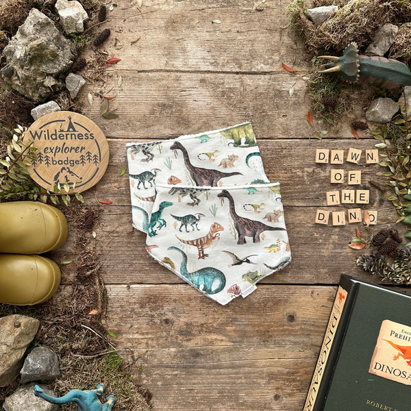 Dawn Of The Dino Dribble Bib | Ready To Post