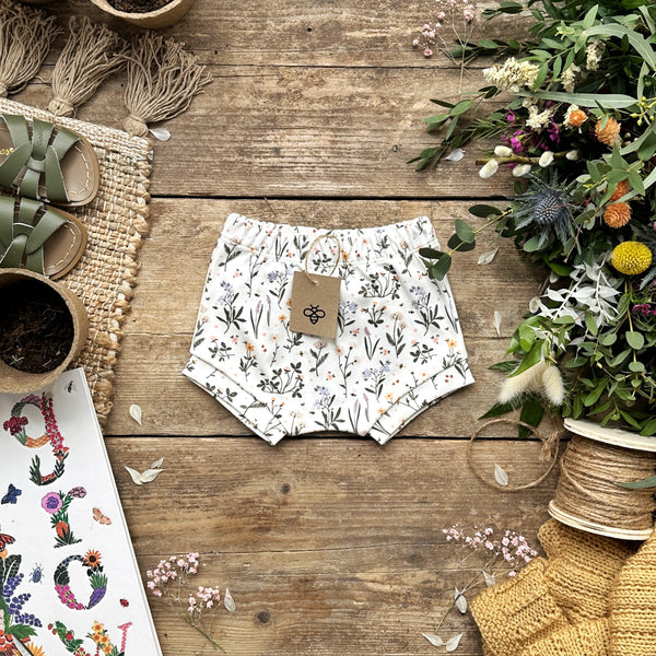 Ditsy Meadow Shorts | Ready To Post