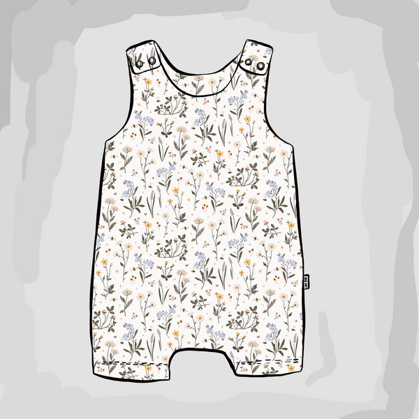 Ditsy Meadow Short Romper