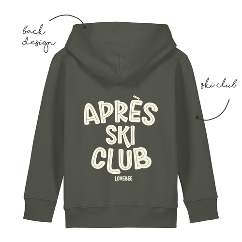 LoveBee Hoodie + T-shirts | Après Ski Club | Forest Green