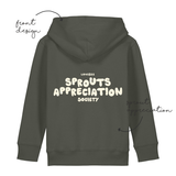 LoveBee Hoodie + T-shirts | Sprouts Appreciation Society | Forest Green