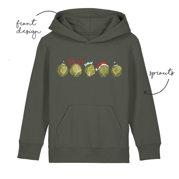 LoveBee Hoodie + T-shirts | Sprouts | Natural Raw