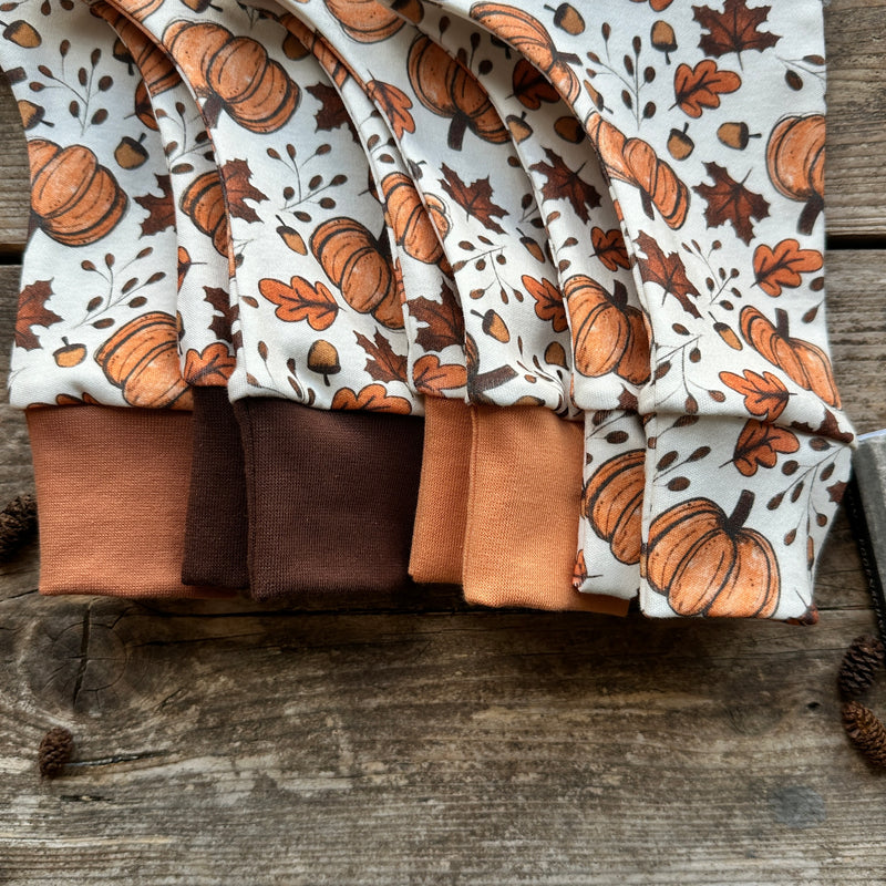 Rustic Pumpkins BeeJamas | Cosy Long | Ready To Post