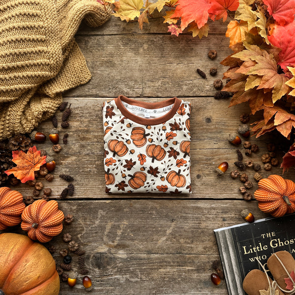 Rustic Pumpkins T-Shirt | Long Sleeve