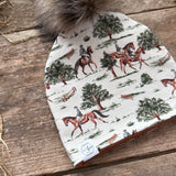 Equestrian Bobble Hat | Ready To Post