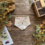 Honey Blooms Dribble Bib