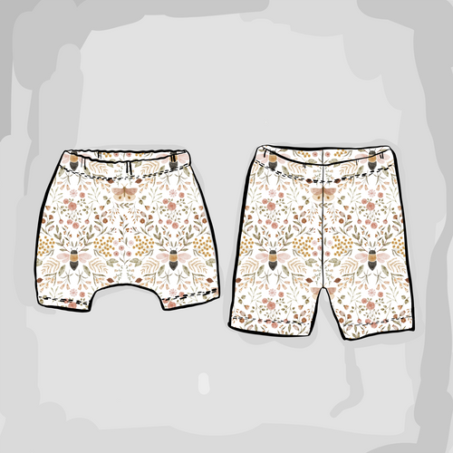 Honey Blooms Shorts