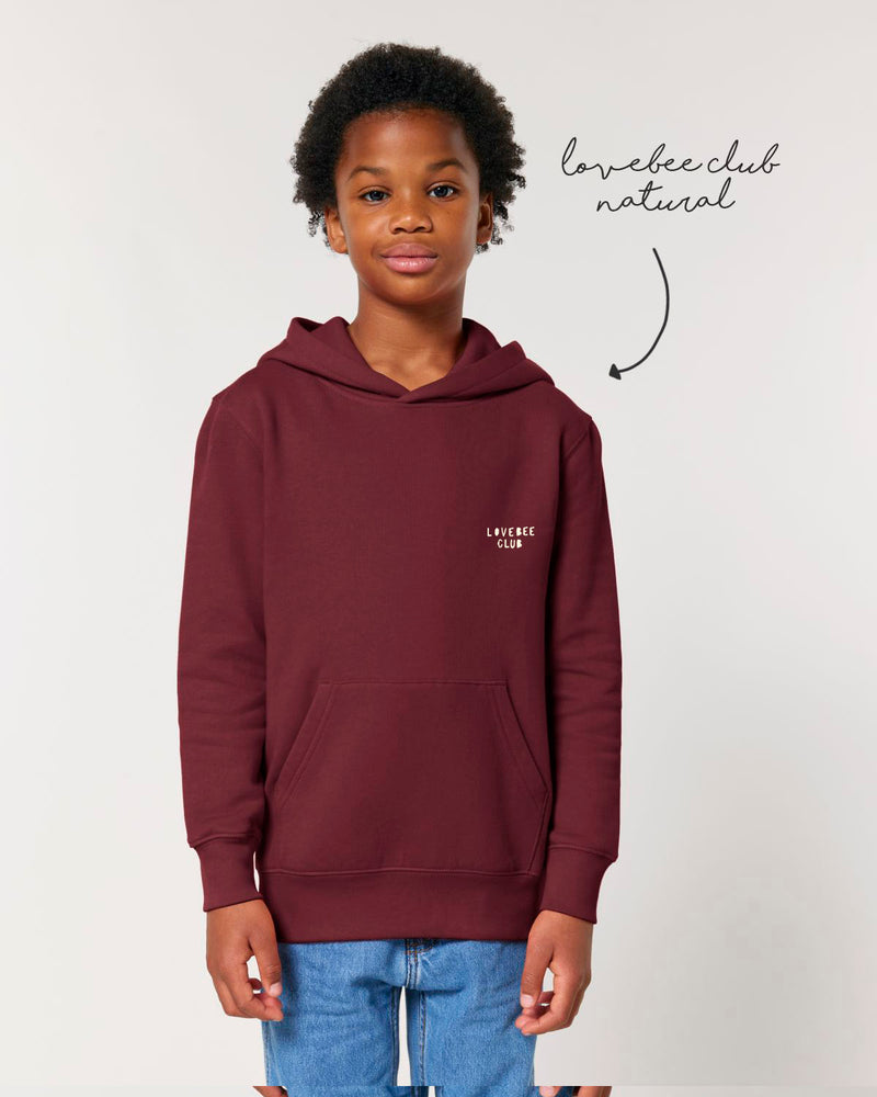 LoveBee Club Hoodie | Burgundy