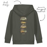 LoveBee Hoodie | Transport | Forest Green