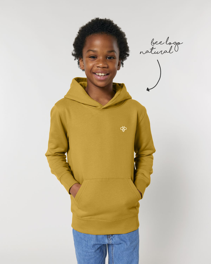 LoveBee Hoodie | Bees are Awesome | Mustard