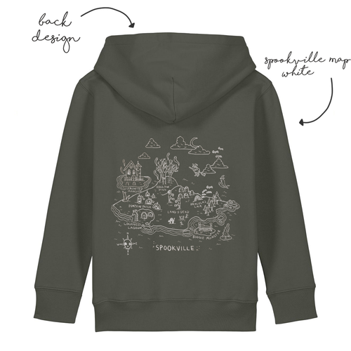 LoveBee Hoodie + T-shirts | Spookville | Forest Green