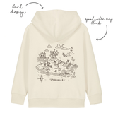 LoveBee Hoodie + T-shirts | Spookville | Natural Raw