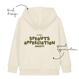 LoveBee Hoodie + T-shirts | Sprouts Appreciation Society | Natural Raw