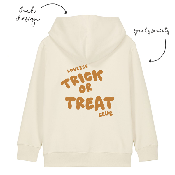 LoveBee Hoodie + T-shirts | Trick Or Treat | Natural Raw