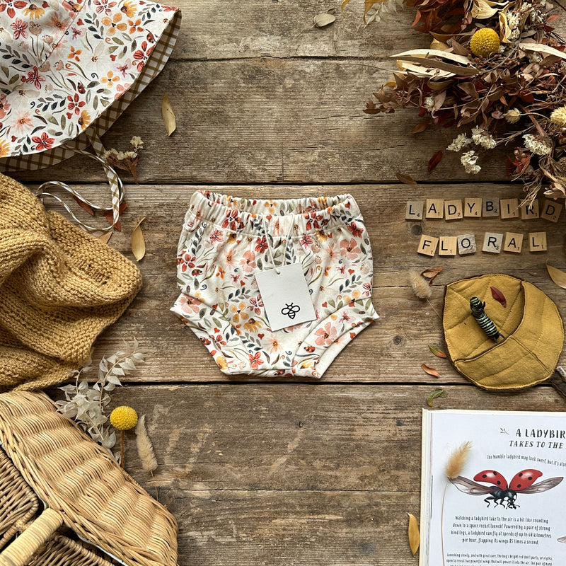 Ladybird Floral Bloomers | Ready To Post