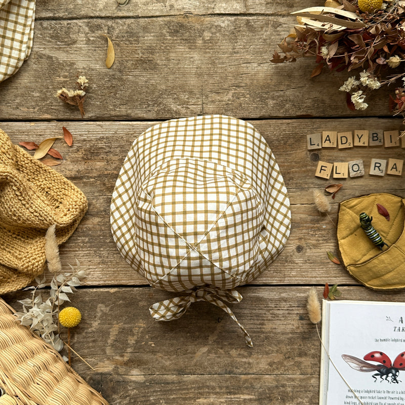 Ladybird Floral Brimmed Sun Hat