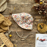 Ladybird Floral Brimmed Sun Hat