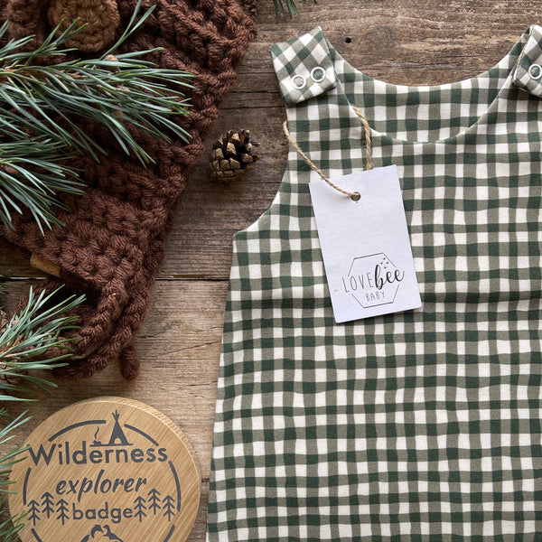 Lumberjack Long Romper | Ready To Post