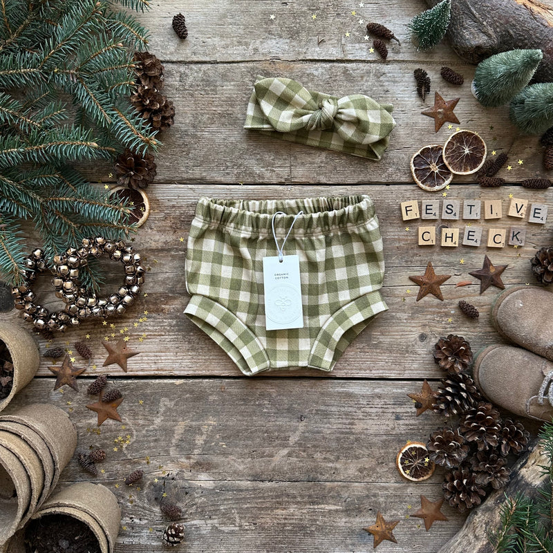 Moss Check Bloomers | Ready To Post