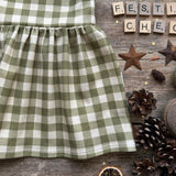 Moss Check Dress