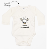 LoveBee Baby Kimono Bodysuits | First Halloween | Natural