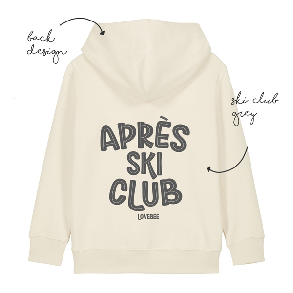 LoveBee Hoodie + T-shirts | Après Ski Club | Natural Raw