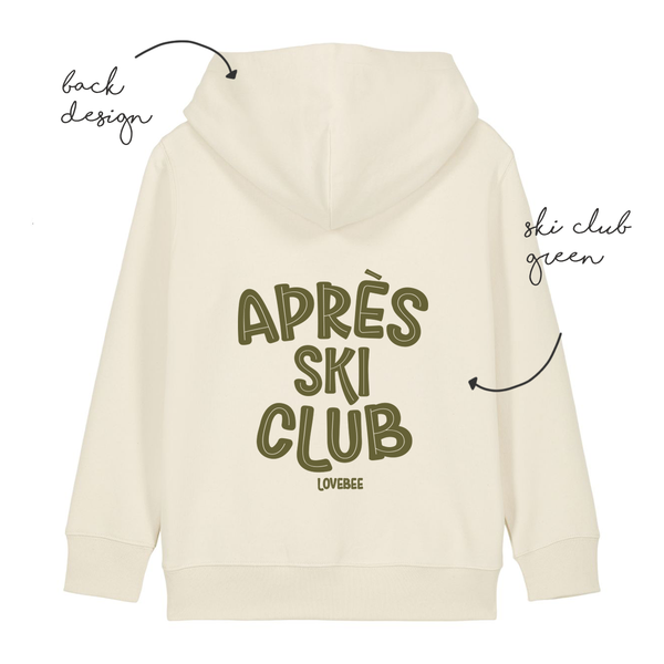 LoveBee Hoodie + T-shirts | Après Ski Club | Natural Raw