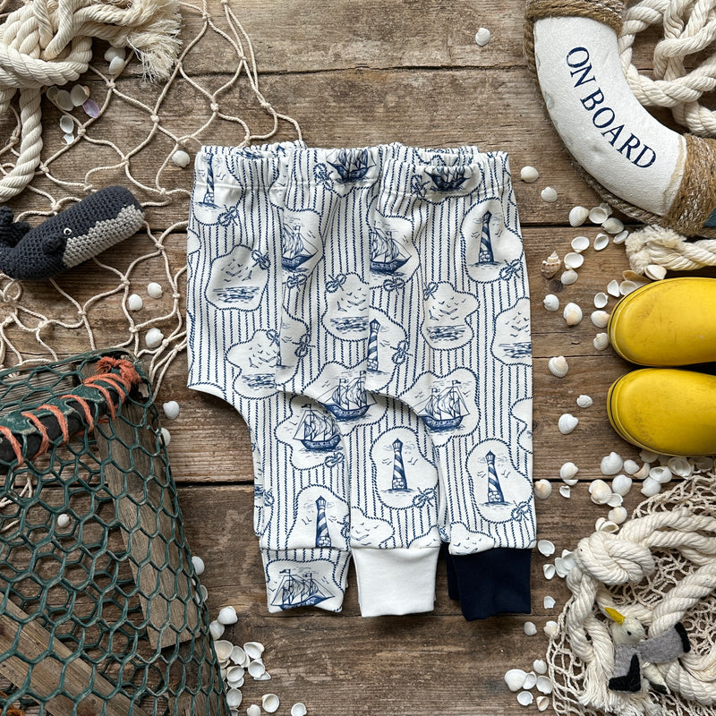 Nautical Knots Harem Leggings | Ready To Post