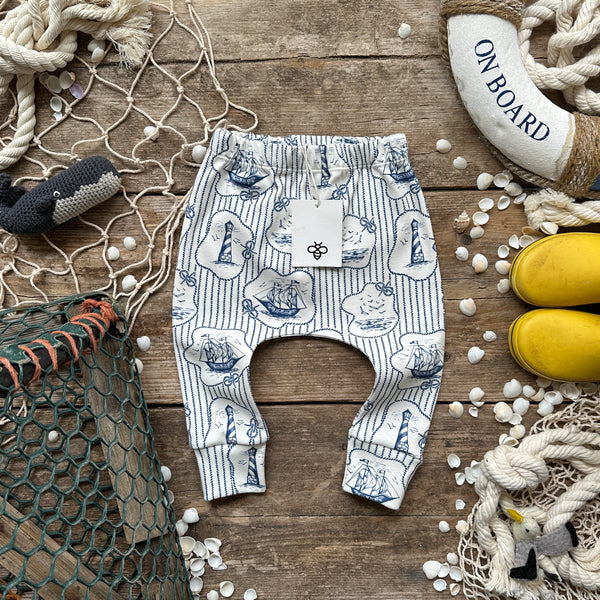 Nautical Knots Harem Leggings | Ready To Post