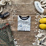 Nautical Knots BeeJamas | Cosy Long | Ready To Post