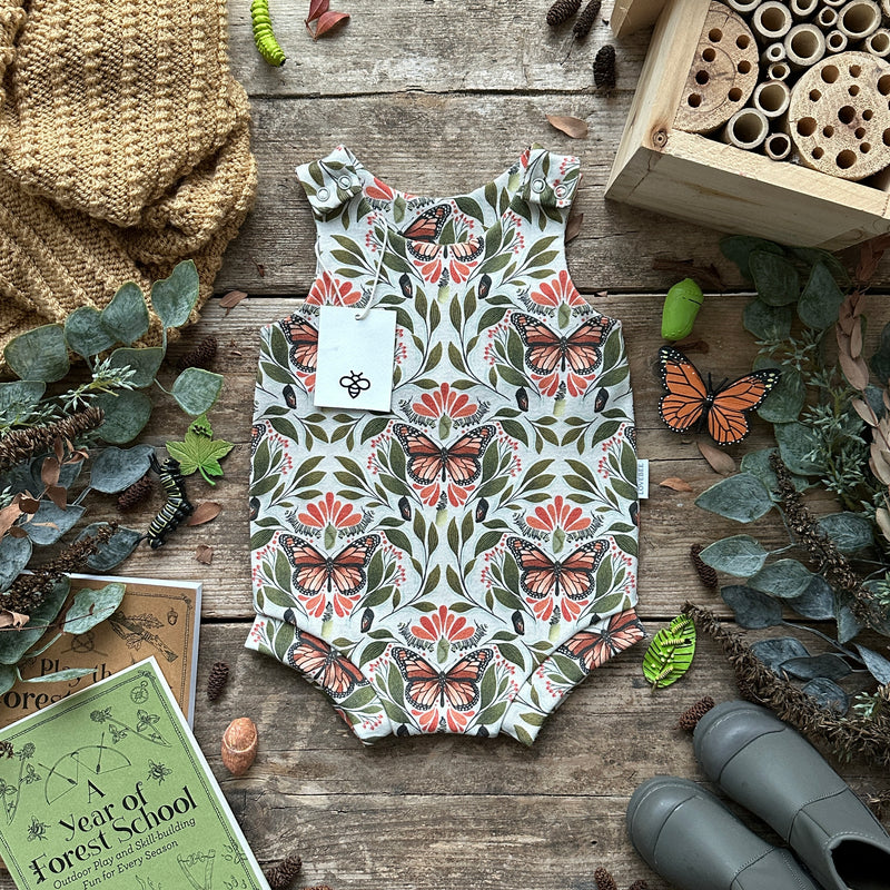 Life Of A Monarch Bloomer Romper | Ready To Post