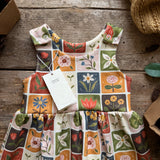 Patchwork Blooms Dress