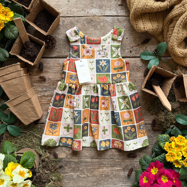 Patchwork Blooms Dress | Ready To Post