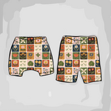 Patchwork Blooms Shorts