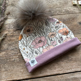 Poppy Field Bobble Hat