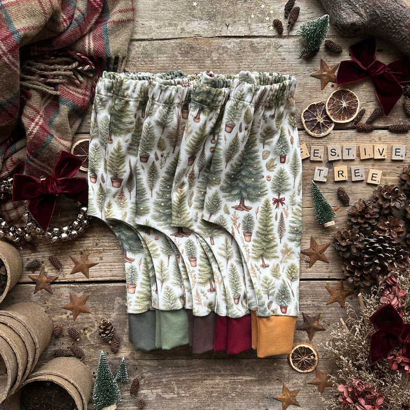 Ribbon Christmas Tree Harem Leggings | Ready To Post