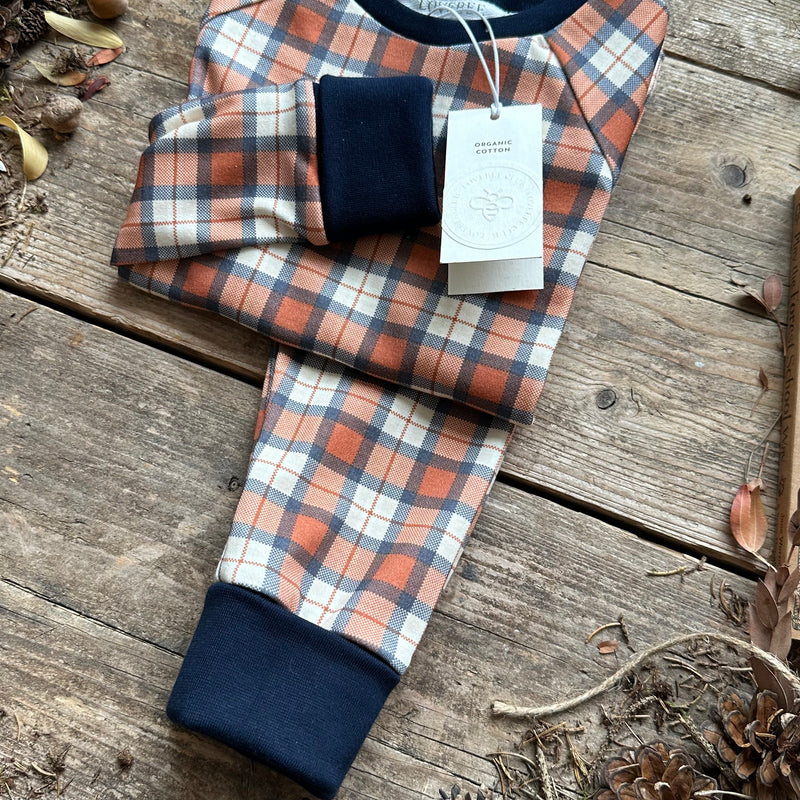 Rustic Plaid BeeJamas | Cosy Long | Ready To Post