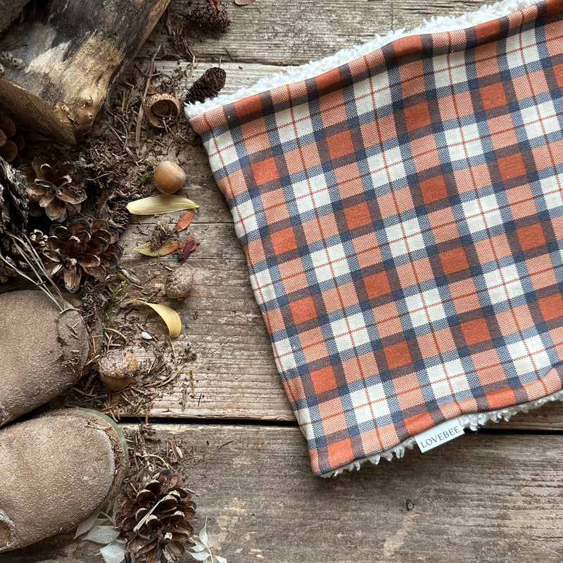 Rustic Plaid Printed Snood