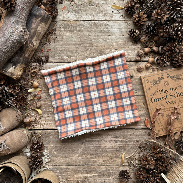 Rustic Plaid Printed Snood