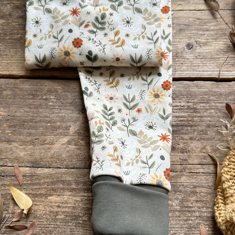 Sage Floral BeeJamas | Cosy Long | Ready To Post