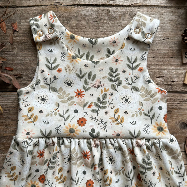 Sage Floral Dress