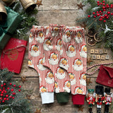 Santa Stripe Harem Leggings