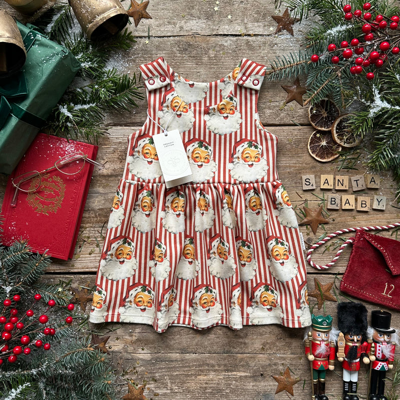 Santa Stripe Dress | Ready To Post