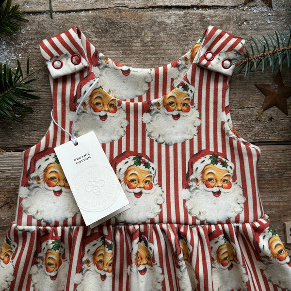 Santa Stripe Dress | Ready To Post