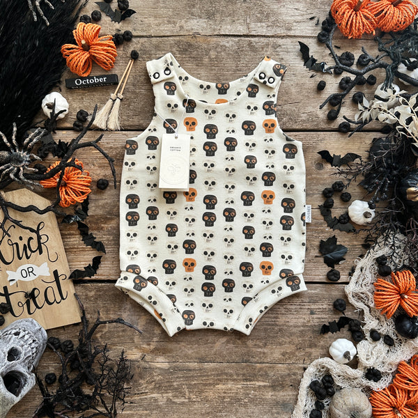 Skulls Bloomer Romper