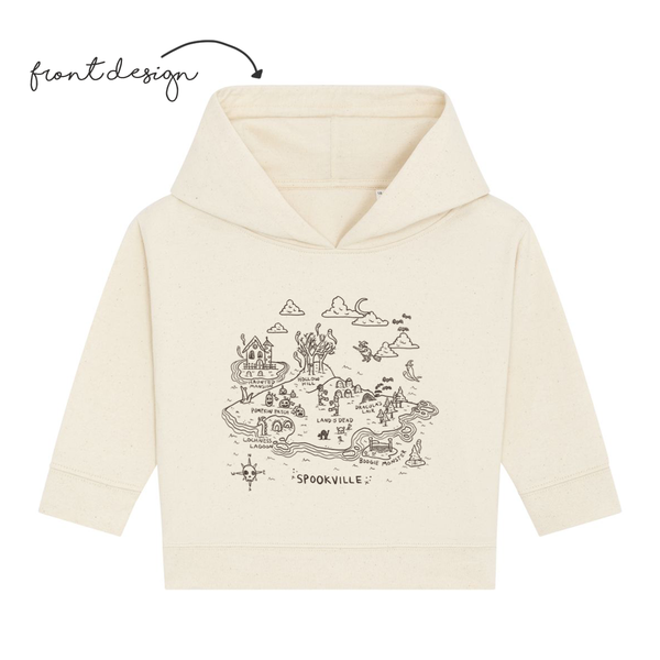 LoveBee Baby Hoodies + T-shirts | Spookville | Natural Raw