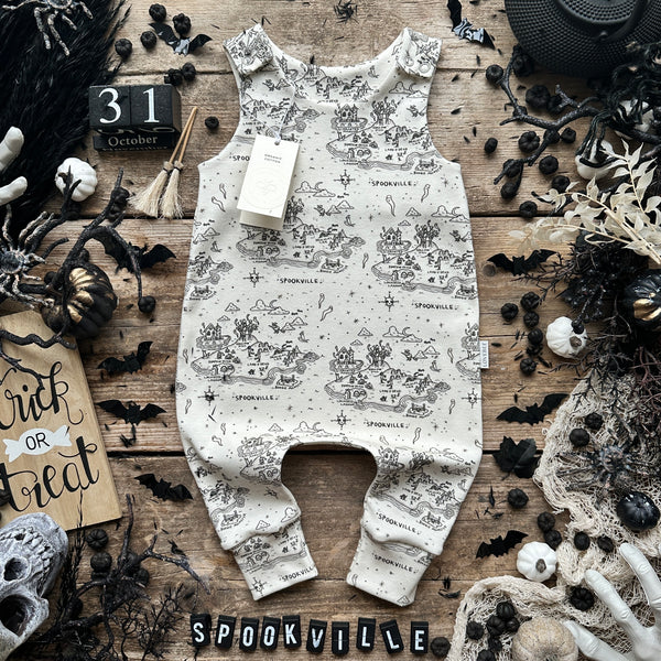 Spookville Long Romper