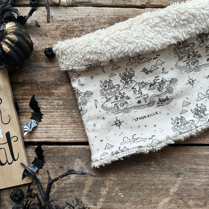 Spookville Printed Snood | Ready To Post